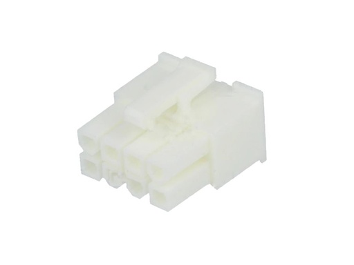 [H59197] Ledning-til-ledning Mini-Fit Jr. stik - 2x4pol hun, 4,2mm