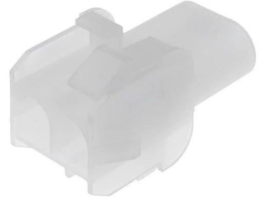 [H55840] Ledning-til-ledning MLX stikhus - 1x2pol hun, 6,35mm