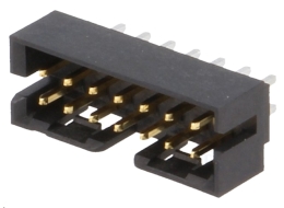 [H32329] Milli-Grid Pin header printfatning - Han, 2mm, 2x7 pin