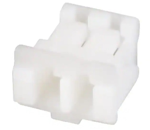 [H55869] Ledning-til-print stikhus - JST ZH, 1x2pol, 50V/1A (1,5mm)