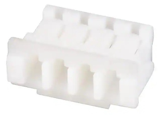 [H55870] Ledning-til-print stik - JST ZH, 1x4pol, 50V/1A (1,5mm)