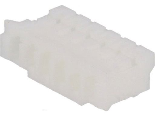 [H53549] Ledning-til-print stik - JST PH, 1x6pol, 2A, 2mm benafst.