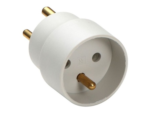 [H25079] Hybridstikprop adapter - DK han m. jord til Pin-Earth hun