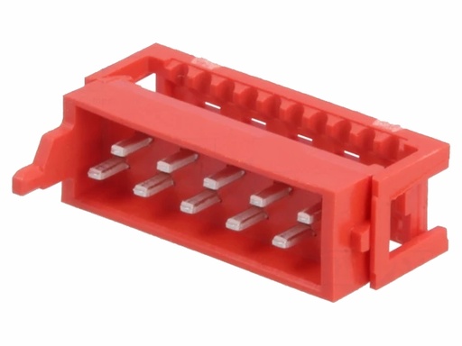 [H62542] Micro-MaTch fladkabelstik - 10pol (2x5) han, IDC (1,27mm)