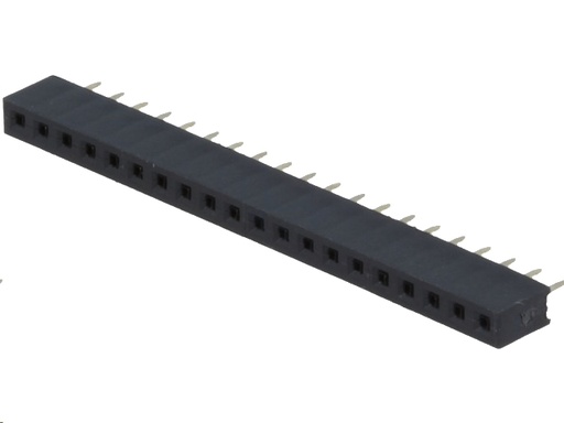 [H10528] Enkelt-række Pin header - Han/hun, 2mm, 1x20 pin