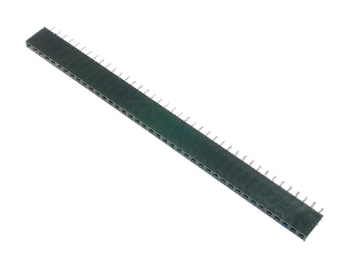 [H25367] Enkelt-række Pin header - han/hun 2,54mm 1x40-ben