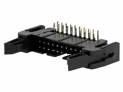 [H20824] IDC print fladkabelstik, han - 16pol (2x8) 90° (2,54mm)
