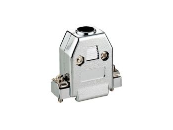 [H46302] Hus for D-SUB - 15pol (og 26pol HD), Metaliseret plast