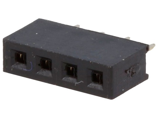 [H42281] Enkelt-række Pin header - Han/hun, 2mm, 1x10 ben