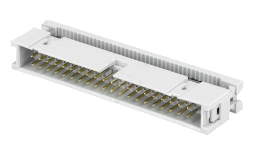 [H61473] IDC fatning til 1,27mm fladkabel - 40 pol (2x20) han (2,54mm