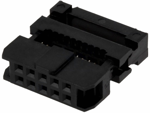 [H53828] IDC fladkabelstik - 10pol hun (2mm)