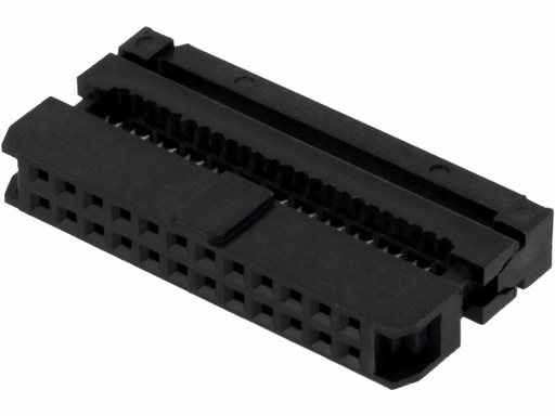 [H53834] IDC fladkabelstik - 24pol hun (2mm)