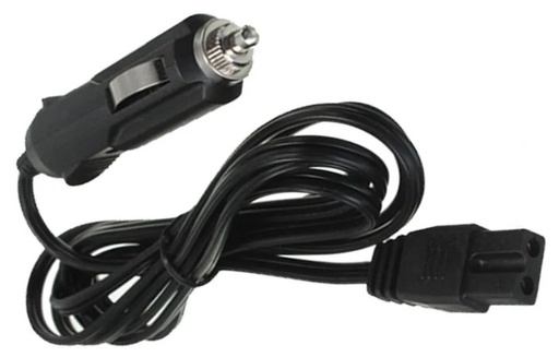 [H36160] Strømkabel til minikøleskab - Cigar til 2P DC stik, 12V (2m)