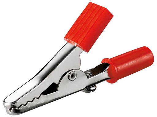 [H44166] Krokodillenæb - Rød, skruetype (45mm)