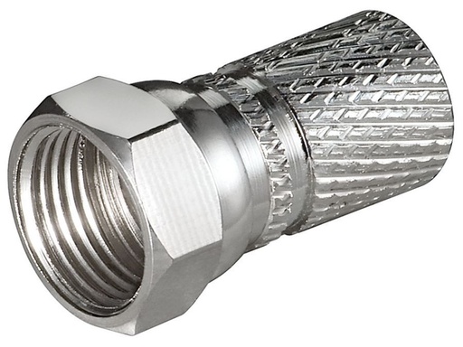 [H44684] F hun - HQ Twist-on til RG6 (Ø7,3mm)