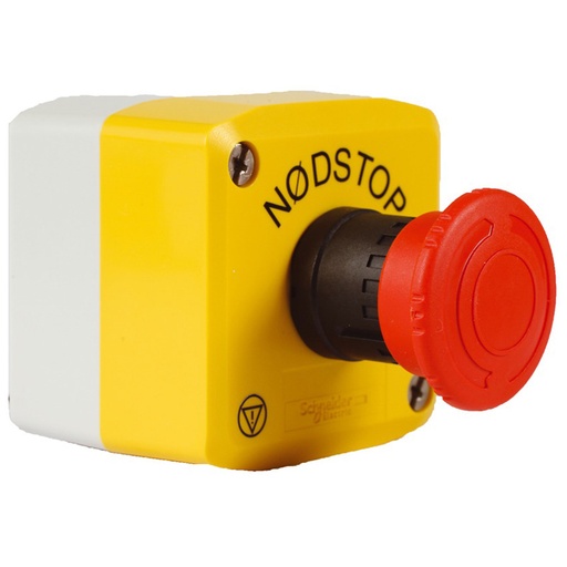[7517900887] Nødstop Ø40 komplet XALK178GTH26