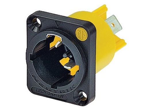 [H42848] PowerCon TRUE1 TOP fatning - 16A, han (kabinetmont.)