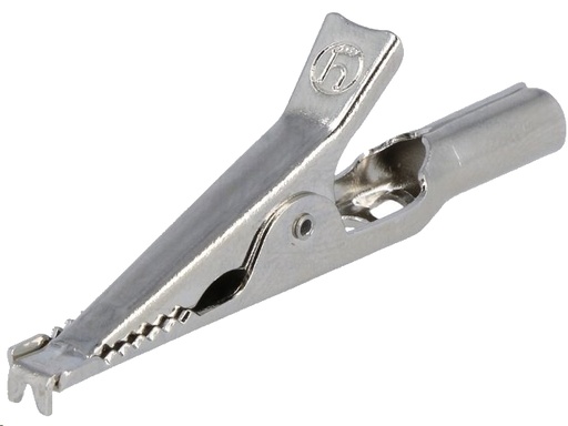 [H20347] Prof. Krokodillenæb - 4mm, Uisoleret, Rustfri stål