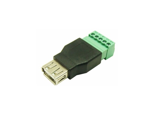 [H34899] USB A hun til 5P skrueterminal (1 stk.)