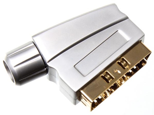 [H38894] SCART hanstik til kabelmontage - Prof.