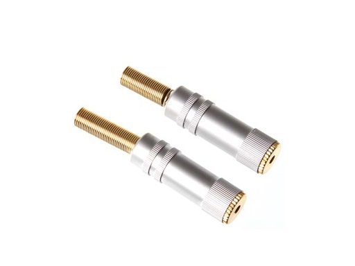 [H38891] JACK forlængere - 2,5mm stereo JACK hun - Prof. (2 stk.)