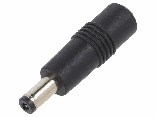 [H64112] DC adapter - Ø5,5x2,5mm hun til 5,5x2,1mm han