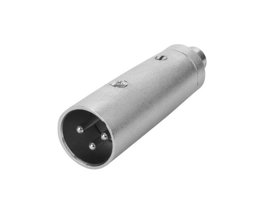 [H47660] XLR adapter - XLR 3P han til RCA(Phono) hun