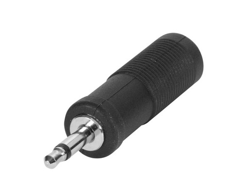 [H47672] 3,5mm mono JACK han til 6,35mm mono JACK hun
