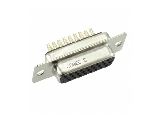 [H49188] D-SUB stik - 26pol HD hun, loddeben