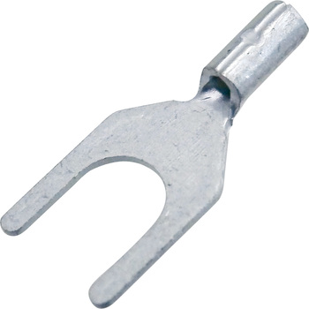 [H53217] Gaffelkabelsko - Uisoleret, M4, 0,2-0,5mm² (10 stk.)