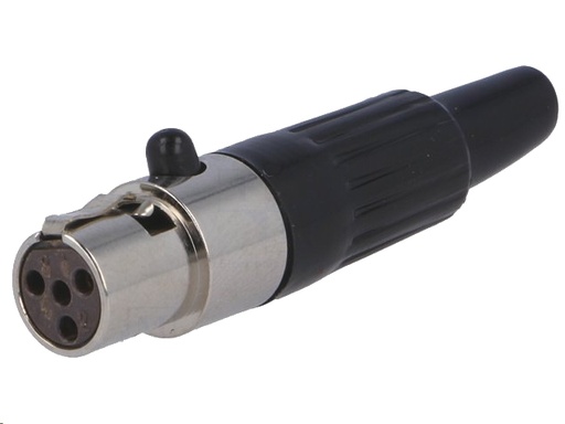 [H47022] Mini XLR 4pol mellemled (hun)