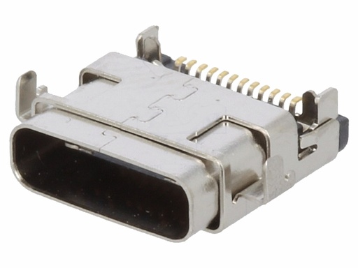 [H56423] USB-C fatning til printmontage - USB 3.1, 1A (SMD)