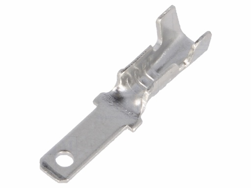 [H55820] Uisoleret spadestik - 2,8mm han, 0,5-1mm² (100 stk.)