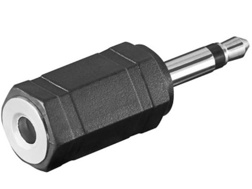 [H32556] 3,5mm mono JACK han til 3,5mm stereo JACK hun