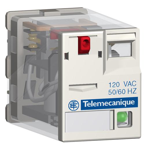 [7522506357] Stikbensrelæ 6A 4C/O med LED 230AC