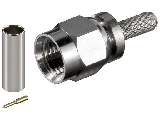 [H31978] SMA han til RG174 kabel, Ø2,6mm (krimptype)