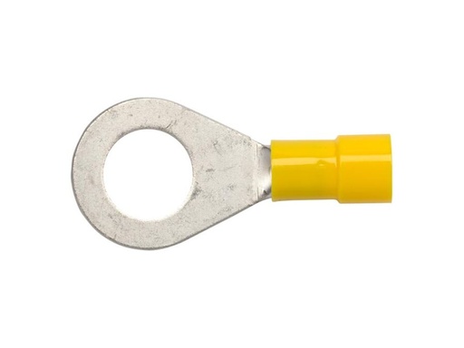 [H36033] Gul Ringkabelsko - M10, 4-6mm² (10 stk.)