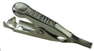 [H42533] Krokodillenæb - Mikro, Stål, 5,6mm åbning (5A)