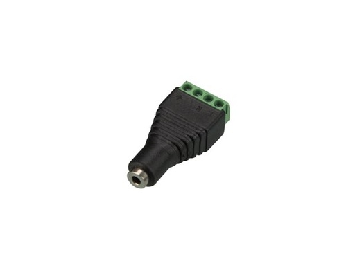 [H43078] JACK forlænger - 2,5mm 4pol hun til skrueterminal (1 stk.)