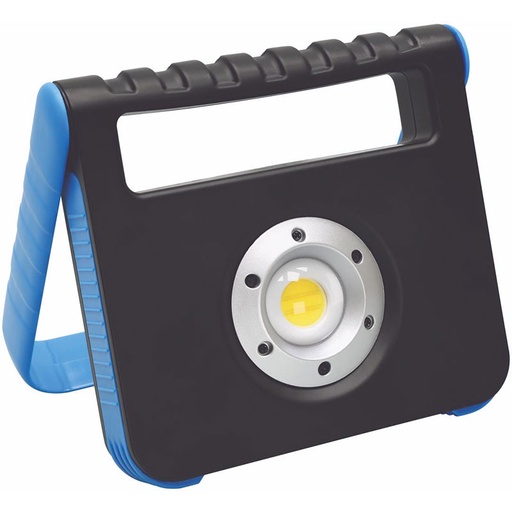 [7570773] 15W LED batteri arbejdslampe m. USB, 4000K