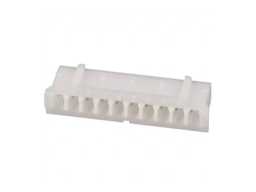 [H37984] Ledning-til-print stik - NXG, 1x10pol, 1A, 2mm benafst.