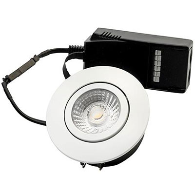 [767845] Diospot 30 V.2 6W 2700K 38° dæmpbar 32mm rund hvid