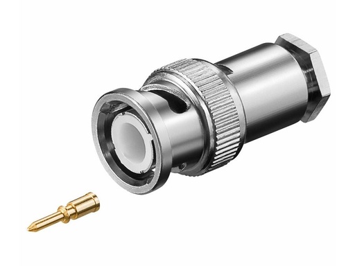 [H20538] BNC han til RG58 (Ø5mm) - Twist-on