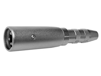 [H21511] XLR adapter - XLR 3P han til 6,35mm mono JACK hun