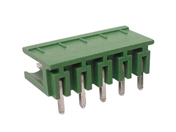 [H21355] Printfatning til indstik skrueterminal - 5P han 5,08mm 90°