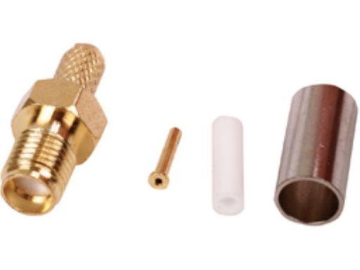 [H21361] SMA hun til RG58/U Ø5mm (krimptype)