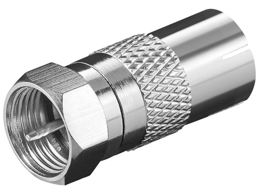 [H20788] F han til COAX(TV) hun - HQ (IEC 9,5 mm)