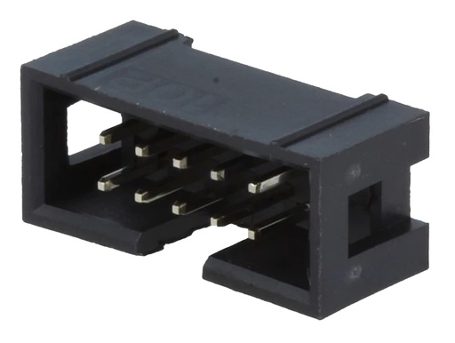 [H20846] IDC Printfatning, lige - 10 pol (2x5) han, 2,54mm