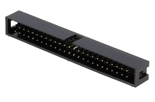 [H20853] IDC Printfatning, lige  50 pol (2x25) han, 2,54mm