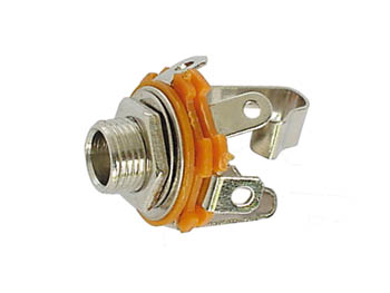 [H20965] JACK fatning - 6,35mm stereo hun (åben kreds)